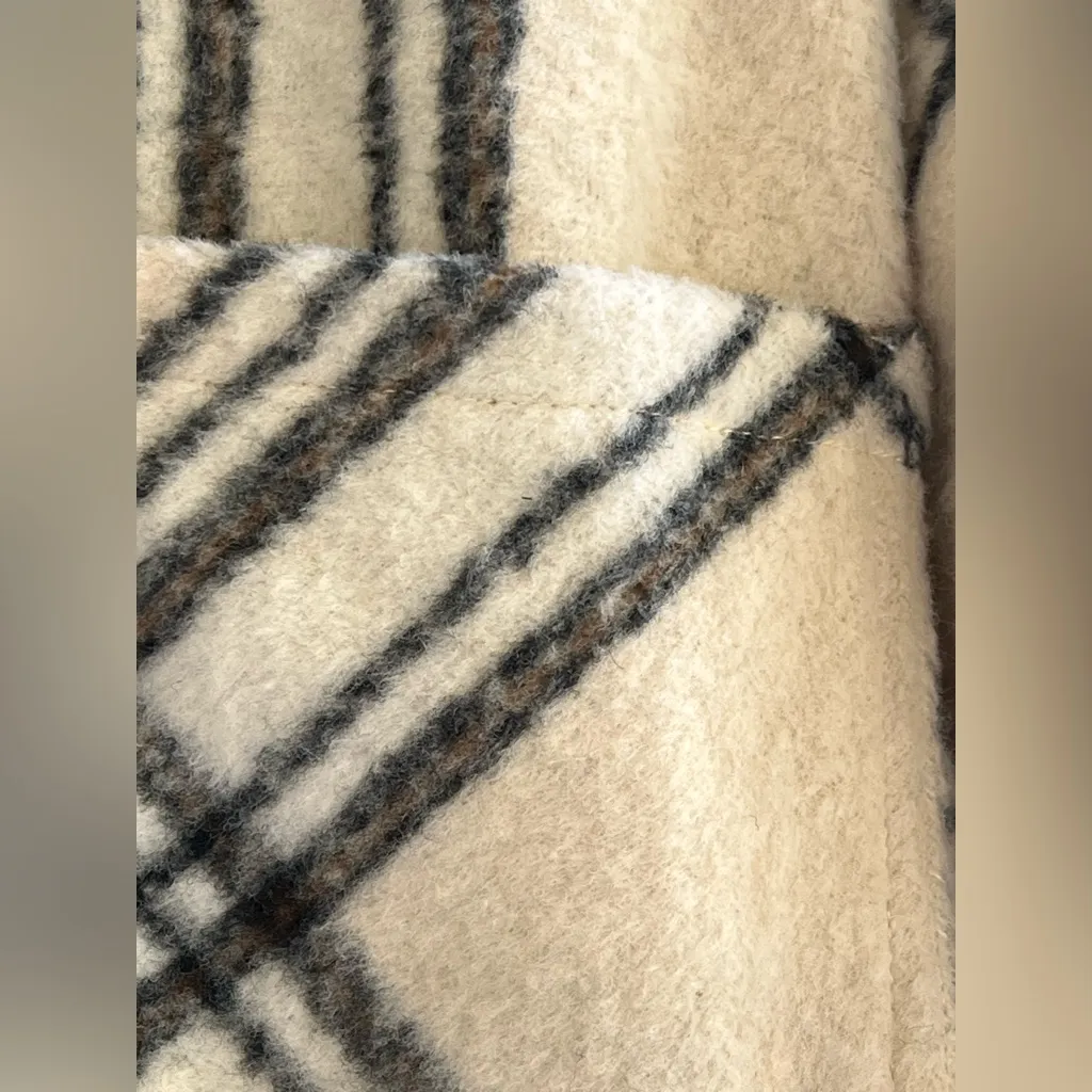 ELLEBORN PLAID JACKET WITH CONTRASTED BACK Size M - Image 6