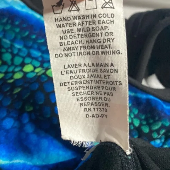 TYR Women's Venom Diamondfit Swimsuit Women’s Size 32 Blue - Image 5