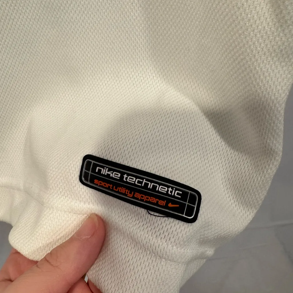 Nike White Sleeveless Athletic Top - Image 2