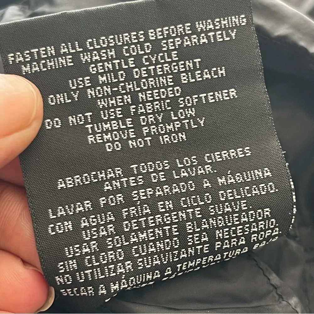 32 DEGREES HEAT | Black Polyester Filled Puffer Vest Sz M - Image 8