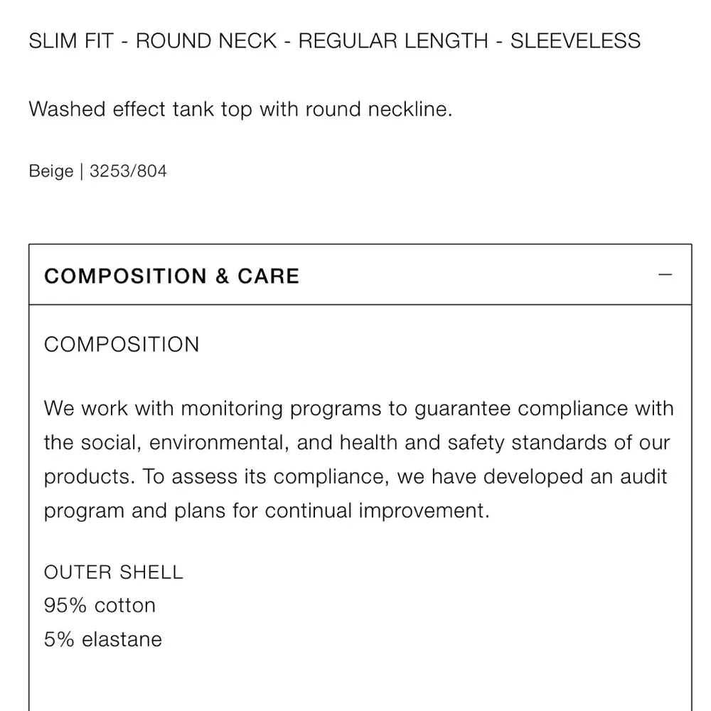 Zara NWOT Beige Ribbed Tank Top - Image 10