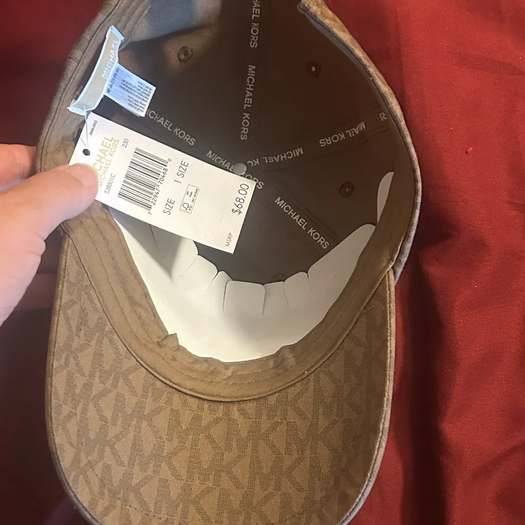 Michael Kors Tan Hat - Image 4