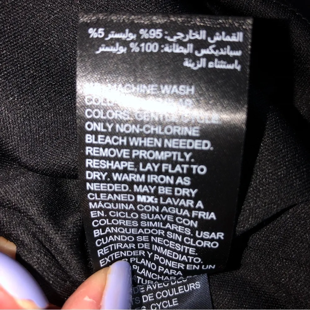 White House Black Market Crochet-Neck Printed Knit Shift Dress Small NWT - Image 10