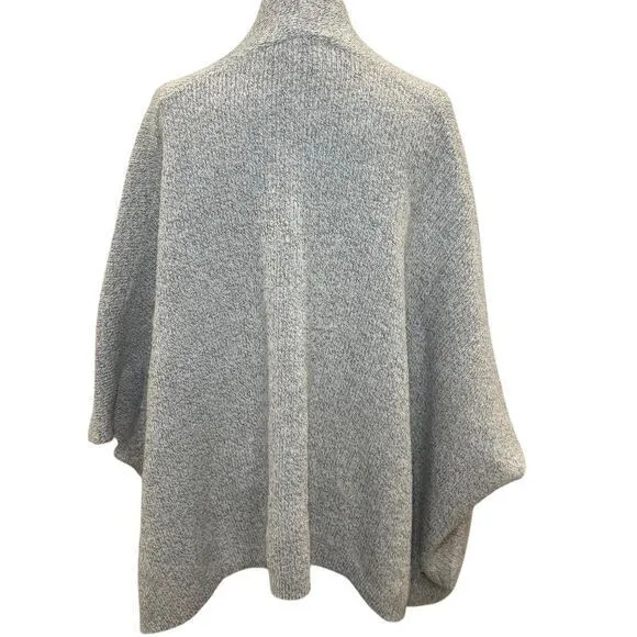 Ann Taylor LOFT‎ Gray Oversized Cardigan One Size Pockets - Image 3