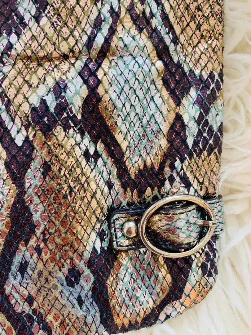 Snakeskin Clutch - Image 6