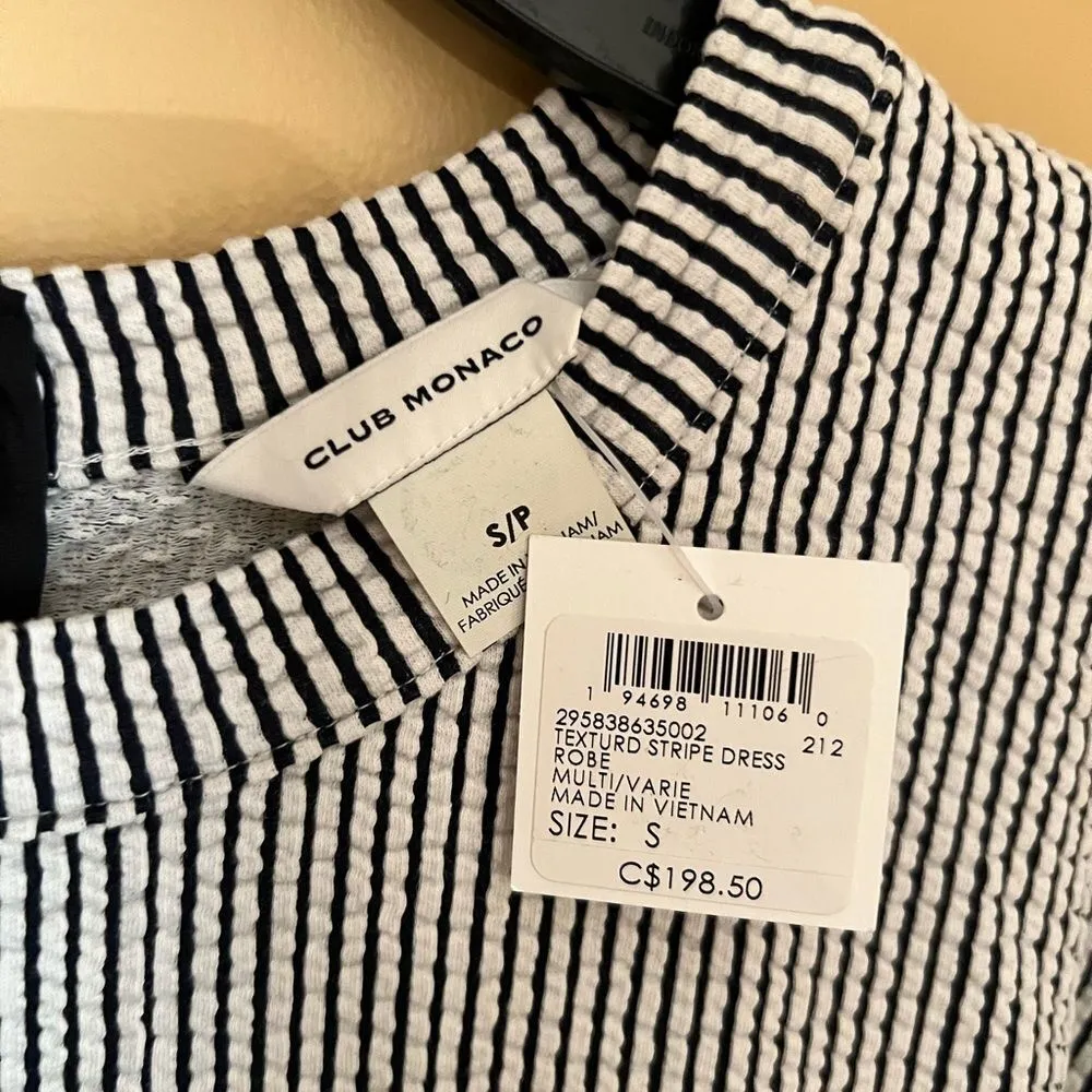 NWT club Monaco striped dress small - Image 6