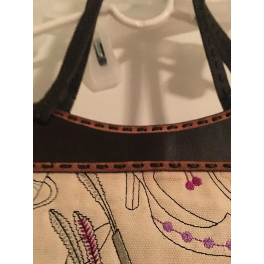 Antonio Melani Women's Print Handbag Purse Shoulder Bag Tote - Image 6