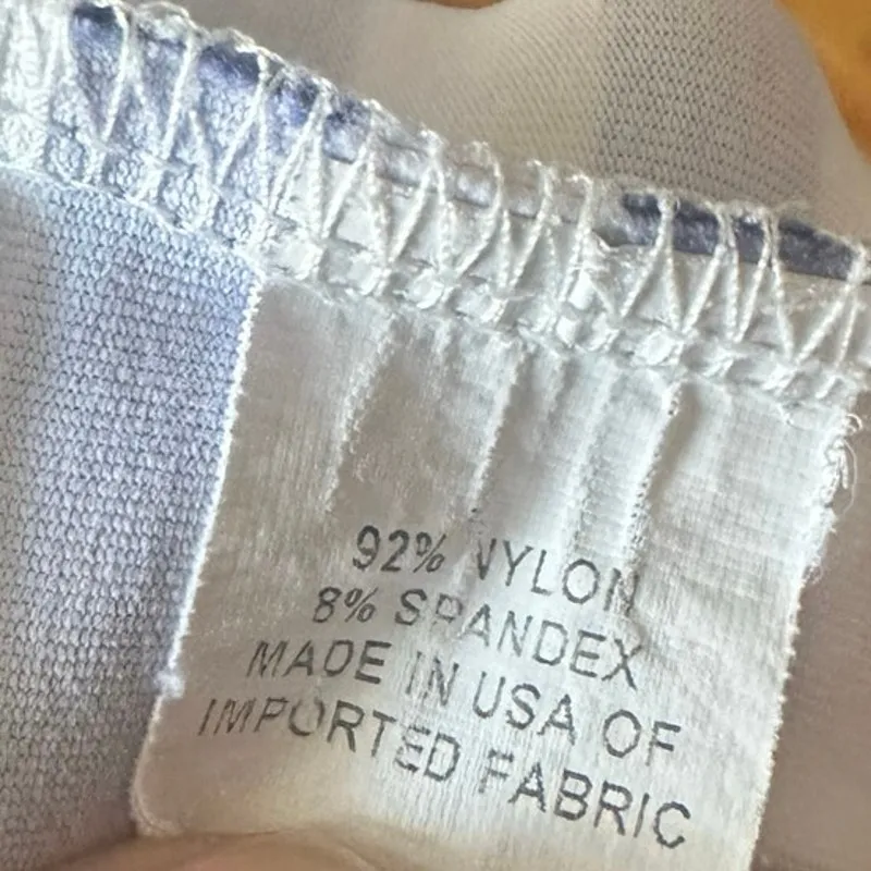 Melly M Blue Striped Red Anchor Blouse Size XL - Image 7