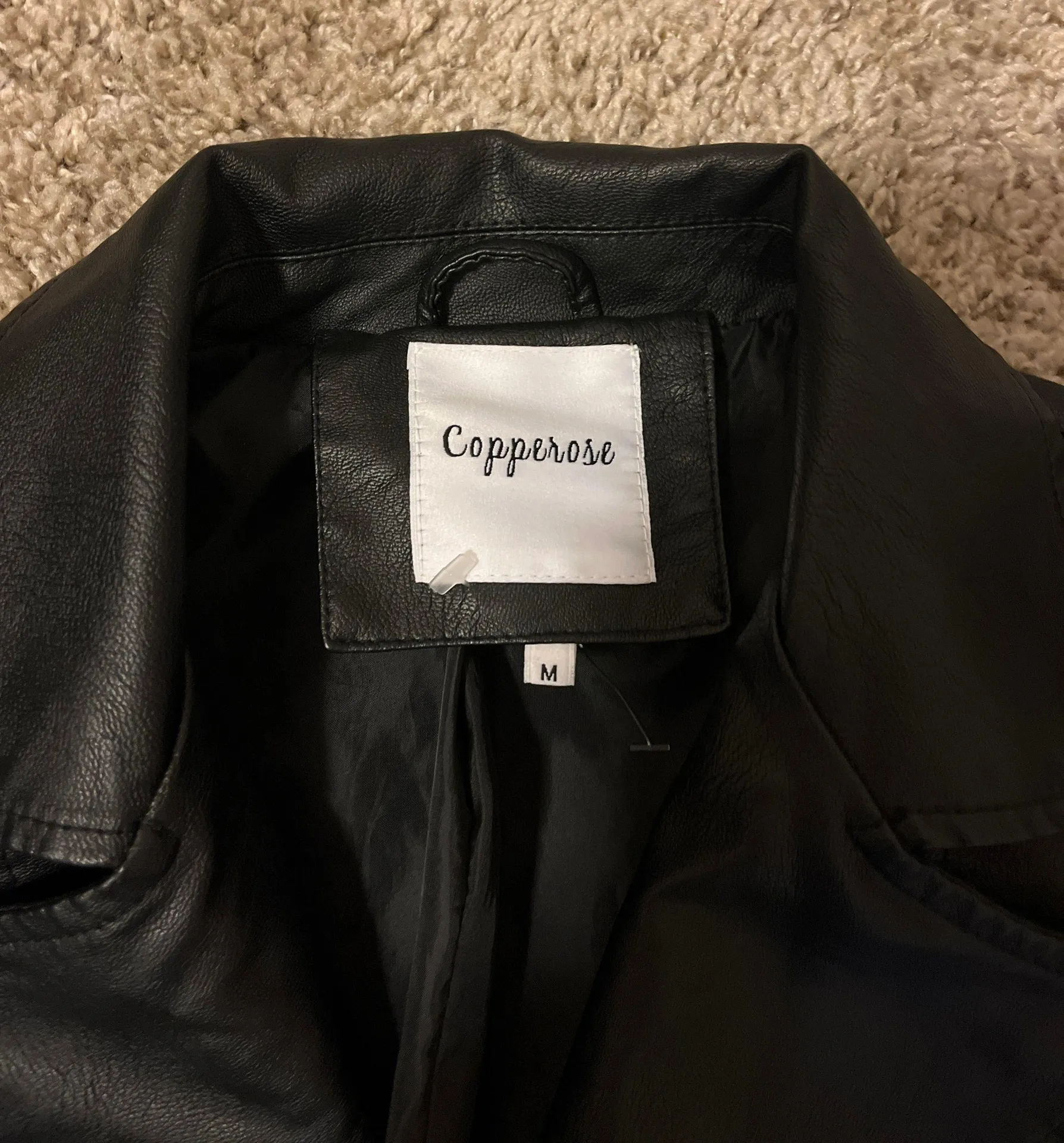 Copperose Leather Jacket - Image 2