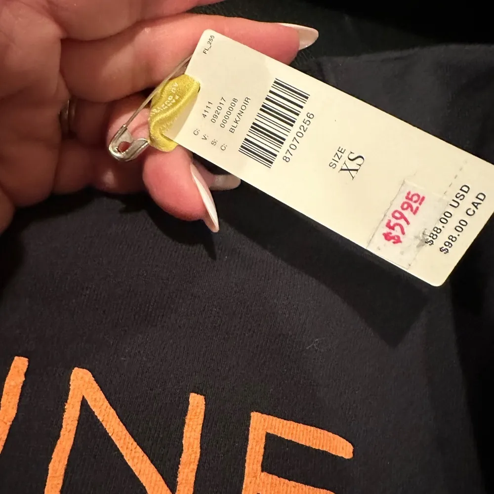 ANTHROPOLOGIE PHTHALO RUTH MAEVE BLUE CREW BONNE ANNEE CROP SWEATSHIRT XS - Image 6