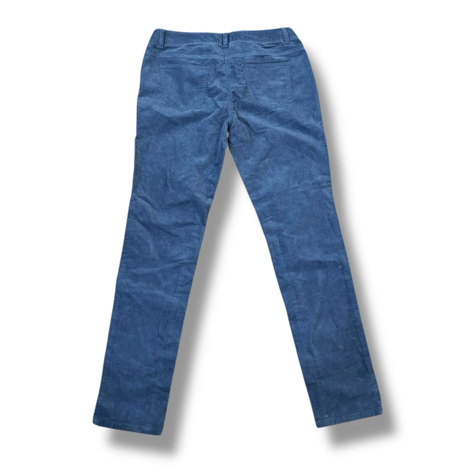 Boden Size 8 10 Gray Cotton Corduroy Ankle Pants Preppy Classic - Image 6