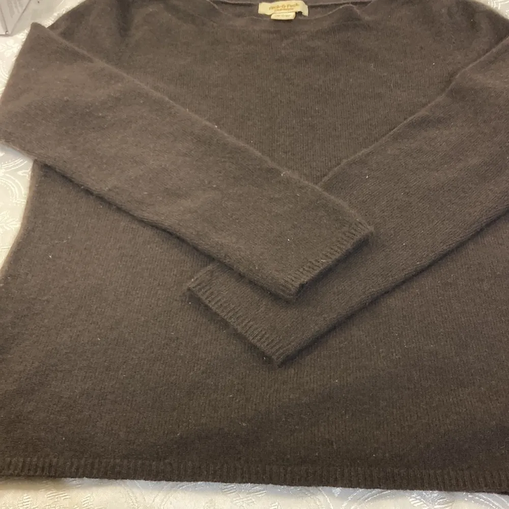 Peck & Peck cashmere blouse L - Image 12