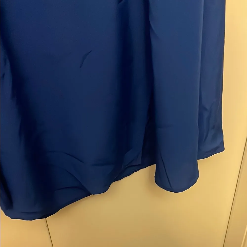 Amanda Uprichard Blue Ruffled A-line Mini Dress - Image 5