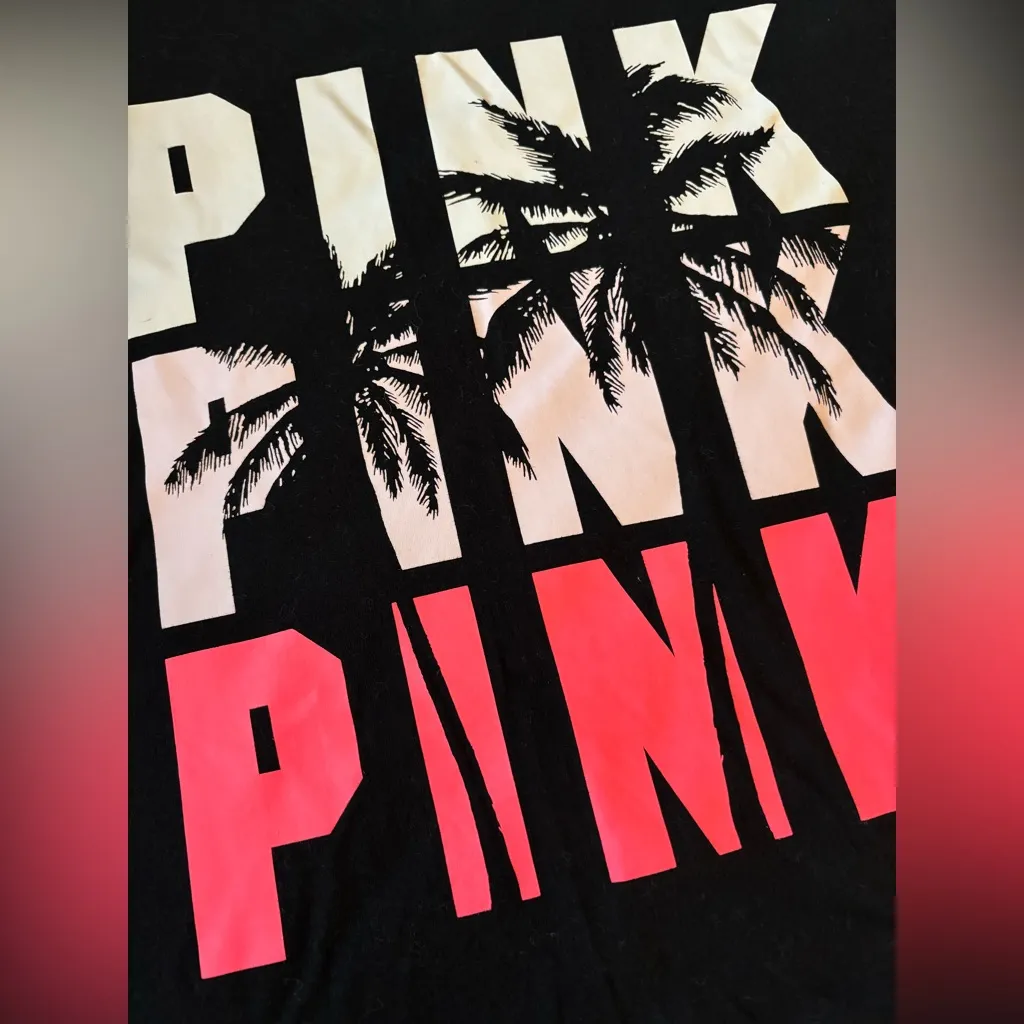 3 Victoria’s Secret Ling Sleeve Oversized Campus  T-shirts  small & XS - Image 9