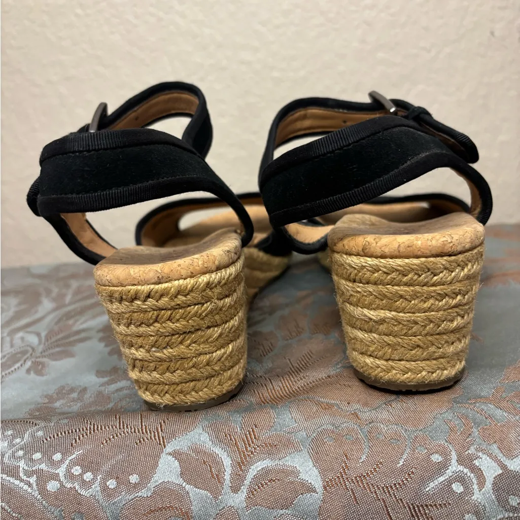 Ugg Maybelle Black Wedge Sandal Size 9.5 - Image 6