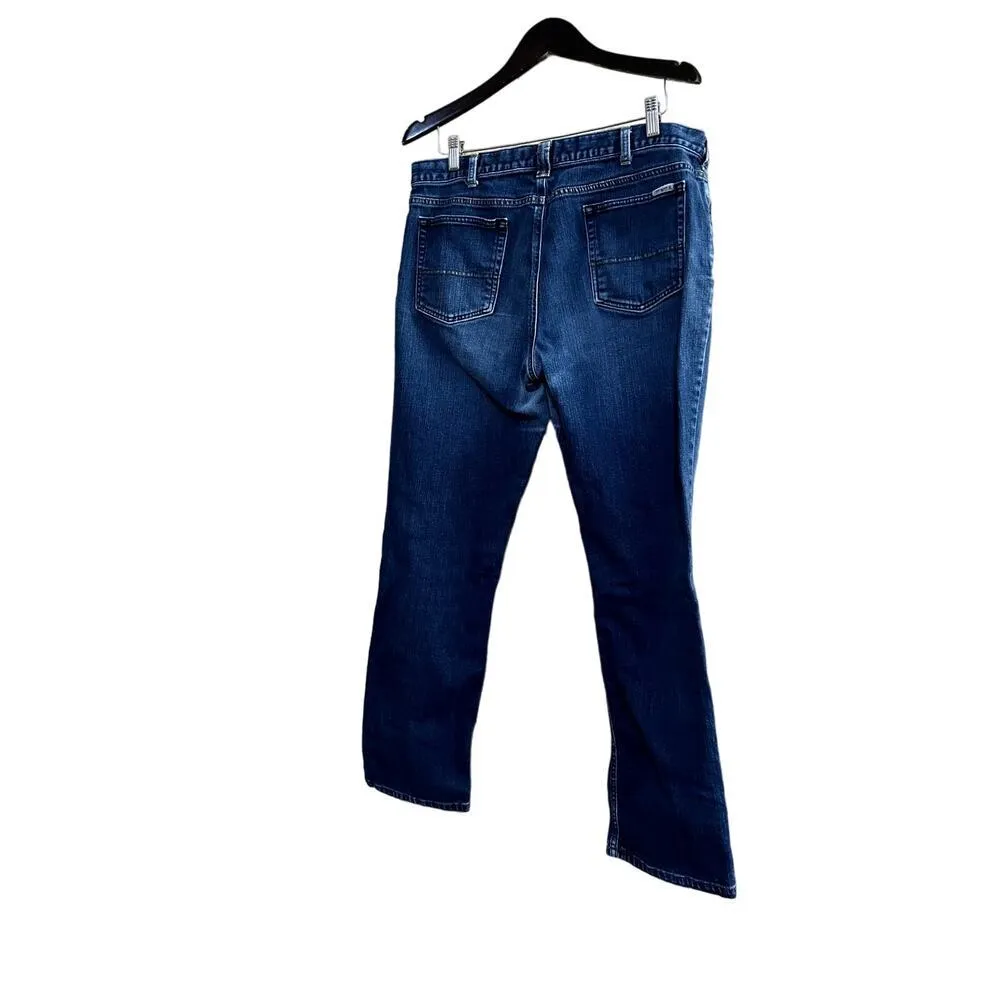 Carhartt womens size 16 tall  Bluestone original fit Blaine rugged jeans - Image 3