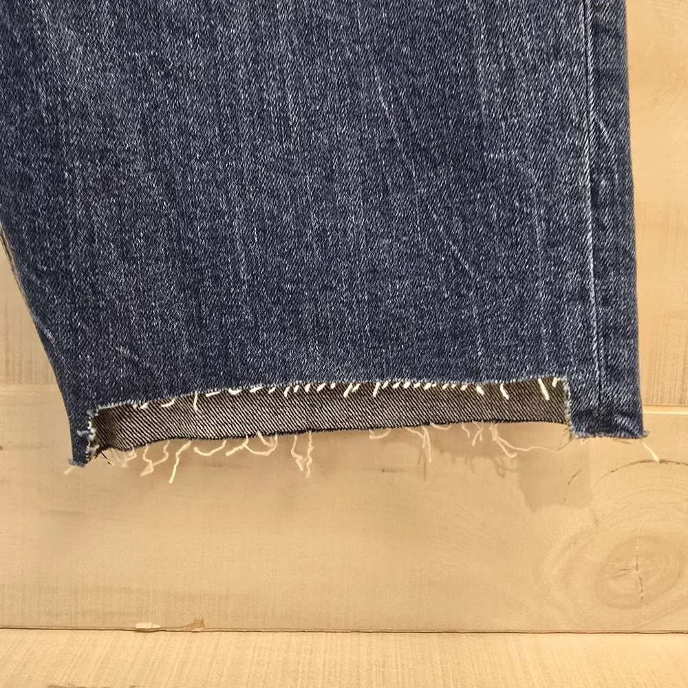 {22} NWT Old Navy Sky-Hi Straight Ankle Extra High Rise Plus Size Jeans - Image 4