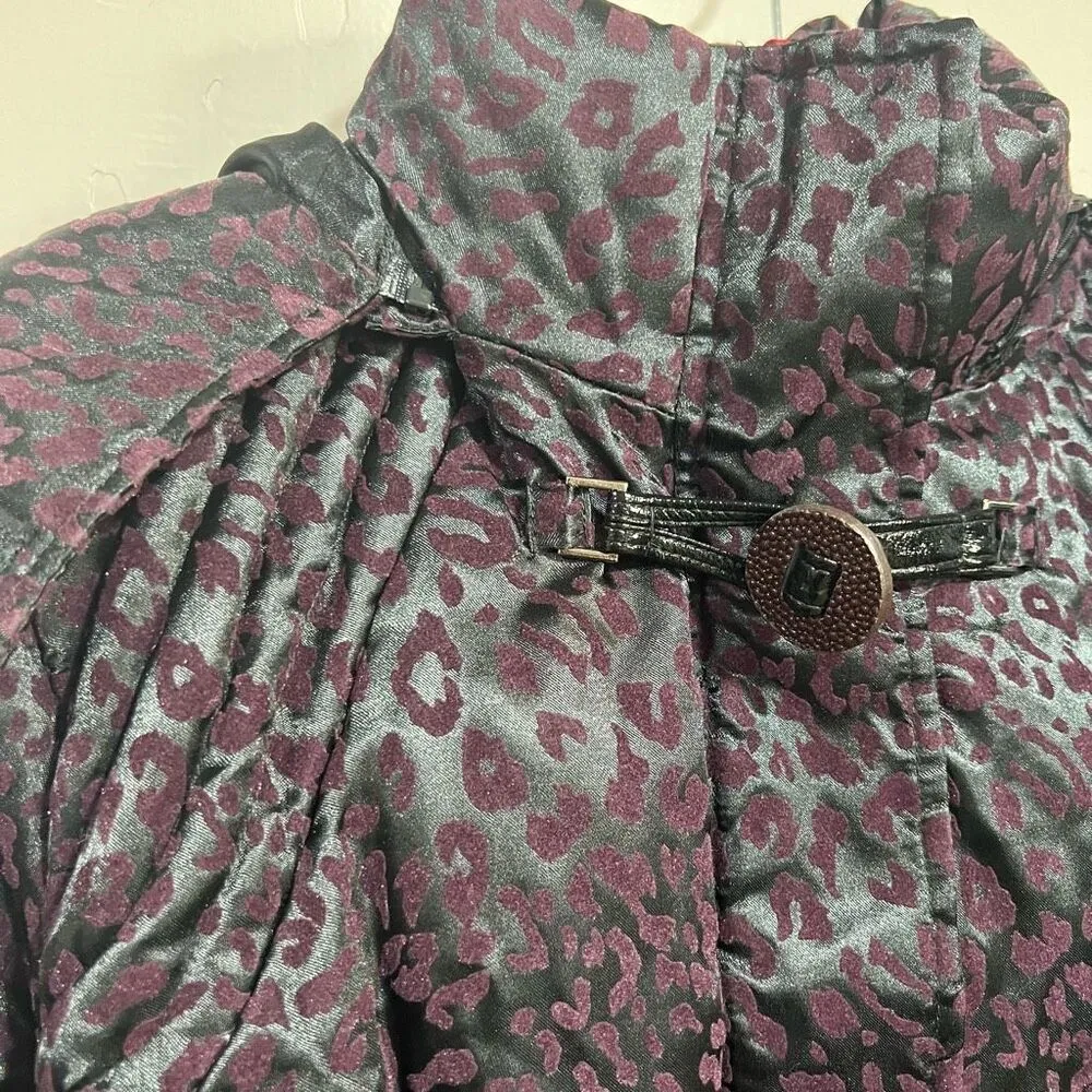 Baby Phat Cheetah Print Puffer Coat - Image 4