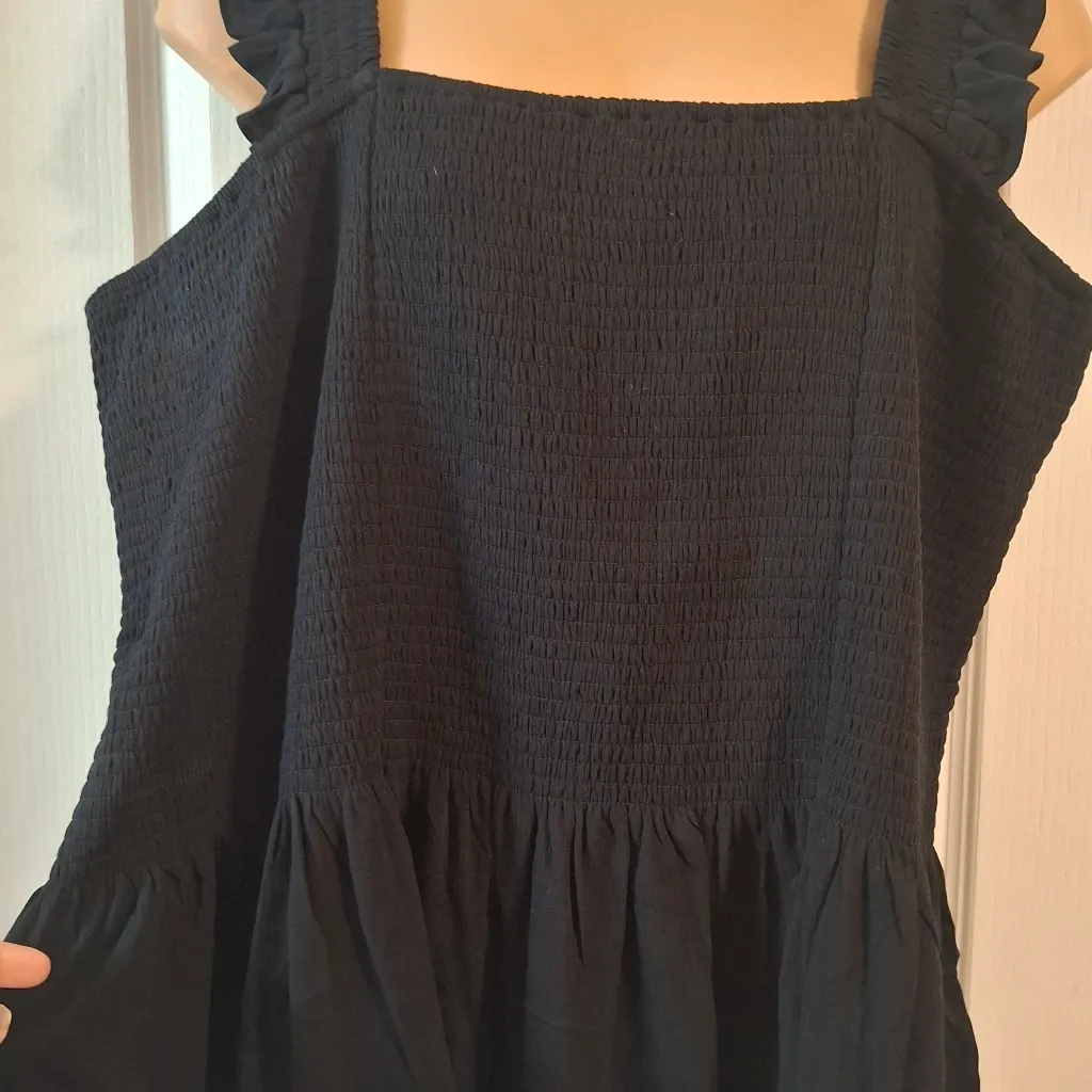 Torrid Sz 4 NWOT  Black Ruffled Tank Top - Image 8