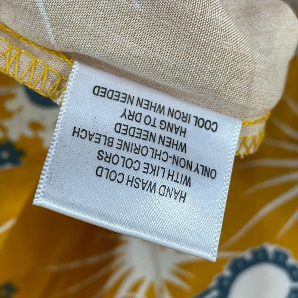 NWT ModCloth On Cloud Nineties‎ Yellow Printed Shift Mini Dress Size 1X - Image 10