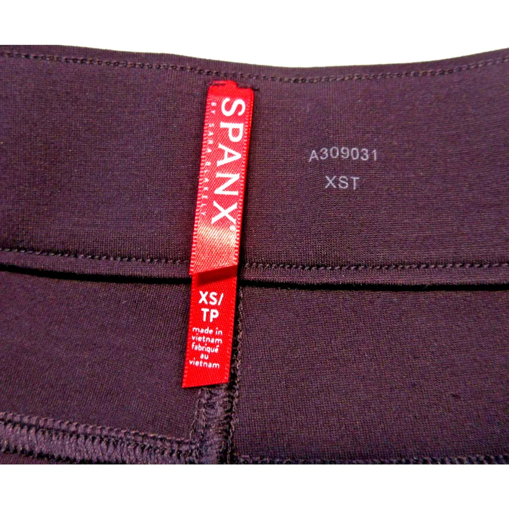 NWT SPANX 20214 Tall Ponte Ankle Leggings in Brandywine 4-Pocket XS x 29" - Image 4