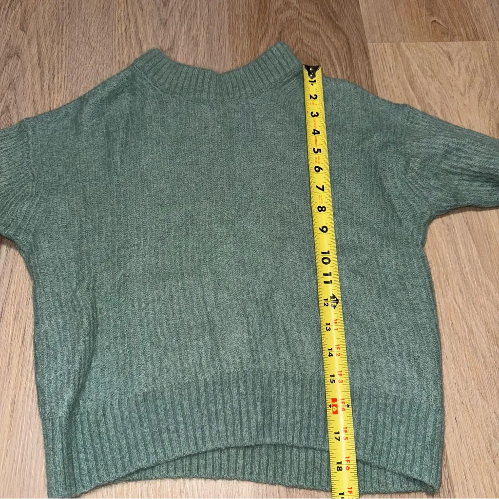 Everlane Green Alpaca Knit Sweater - Size XS - Image 5