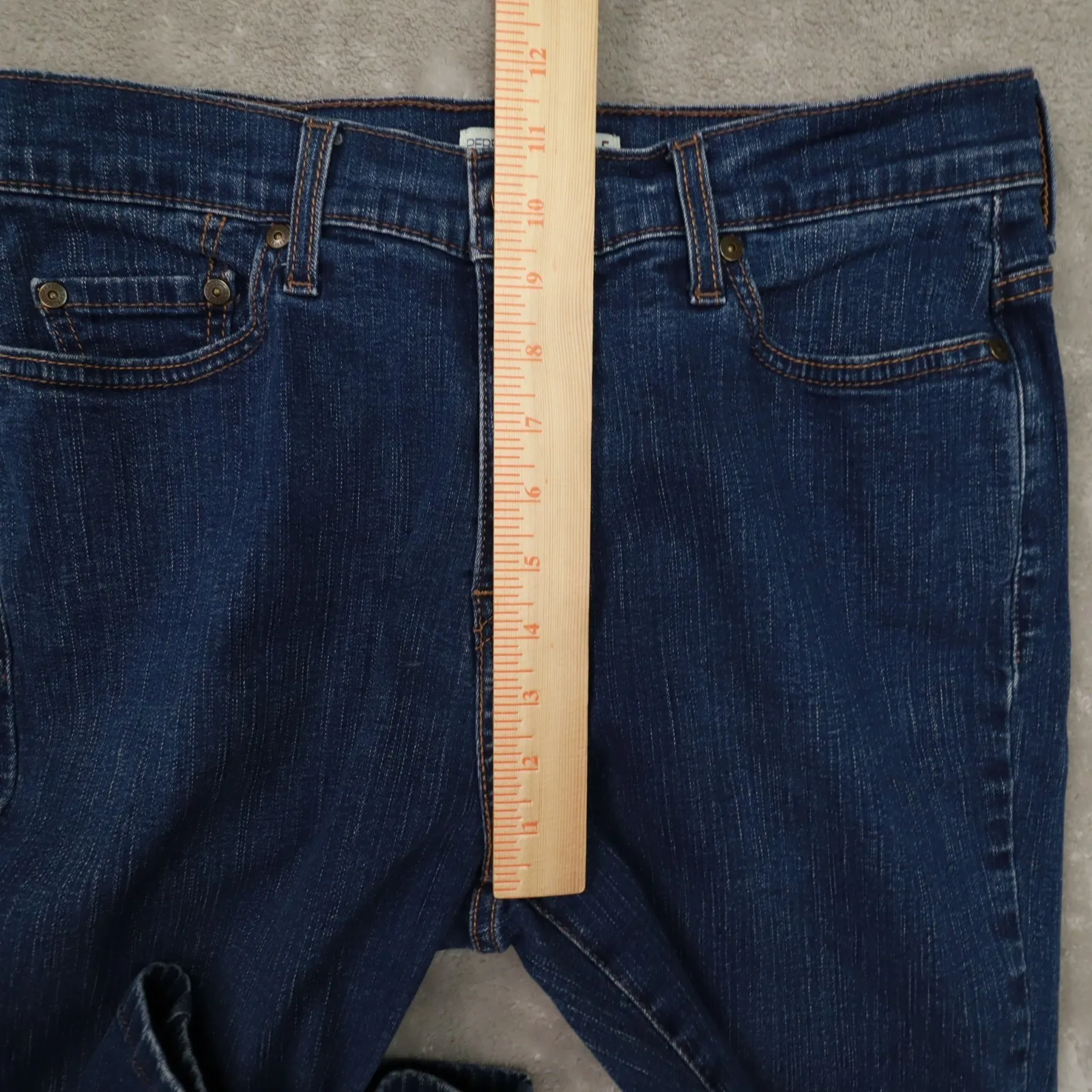 Levi's Y2K Perfectly Slim 512 Bootcut Denim Jeans Blue Women's 12M Stretch - Image 8