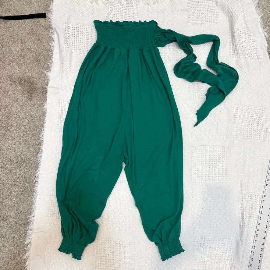 Free People FP Beach linen small Just Like That convertible jumpsuit SW 2924 - Image 12