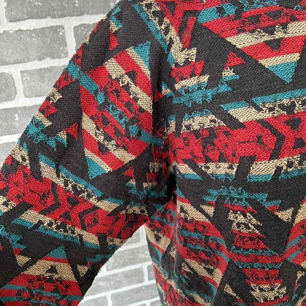 Obey Propaganda | Sweater Size X-Large | Multicolored | Aztec | 100% Cotton | - Image 3