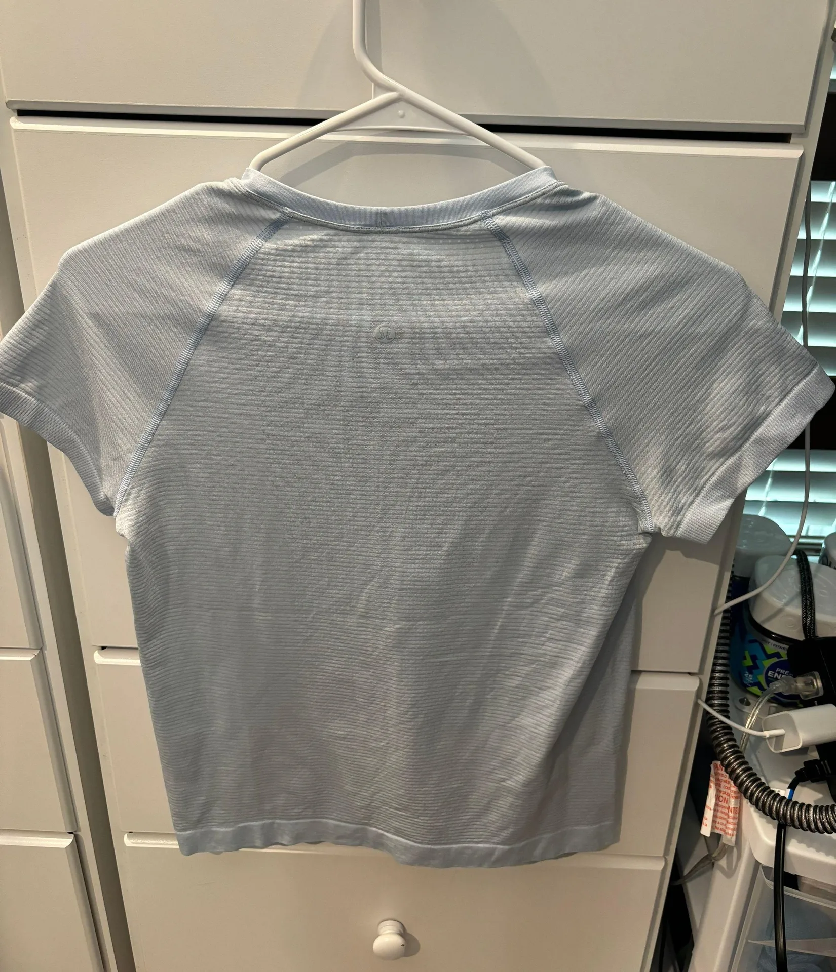 Light Blue Swiftly Tech Shirt - Image 2