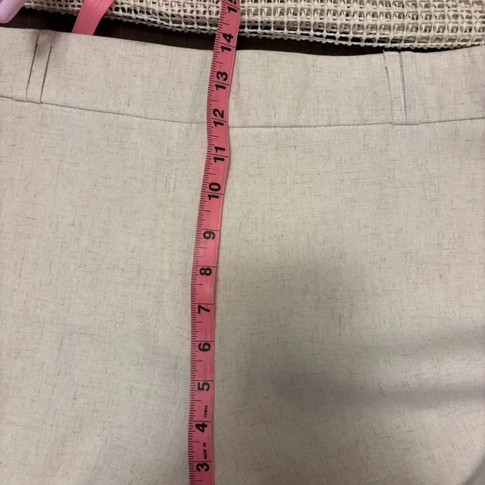 Sag Harbor  Stretch Elegant Cream Women's Pants - Image 8