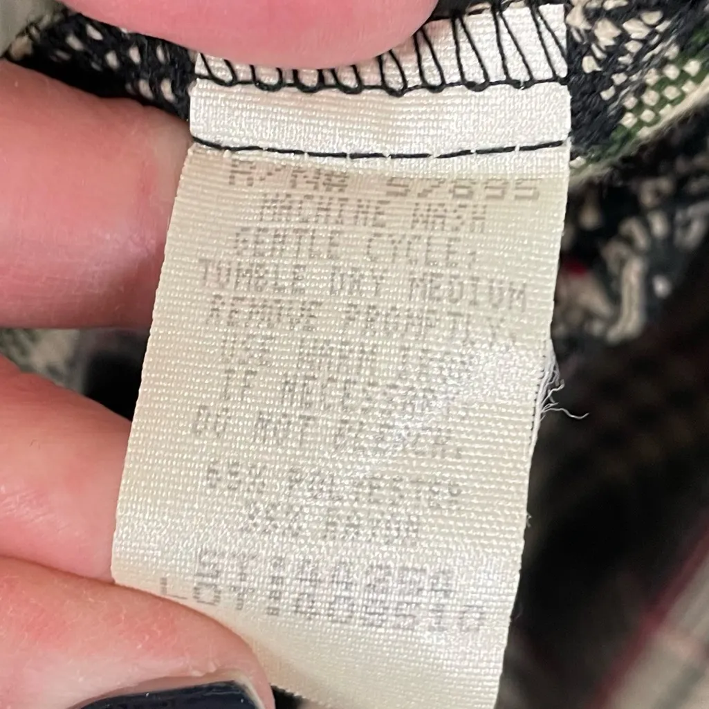 Vintage 90s Requirements Plaid Blazer Women's Size 14 Dark Academia Preppy Twee - Image 7