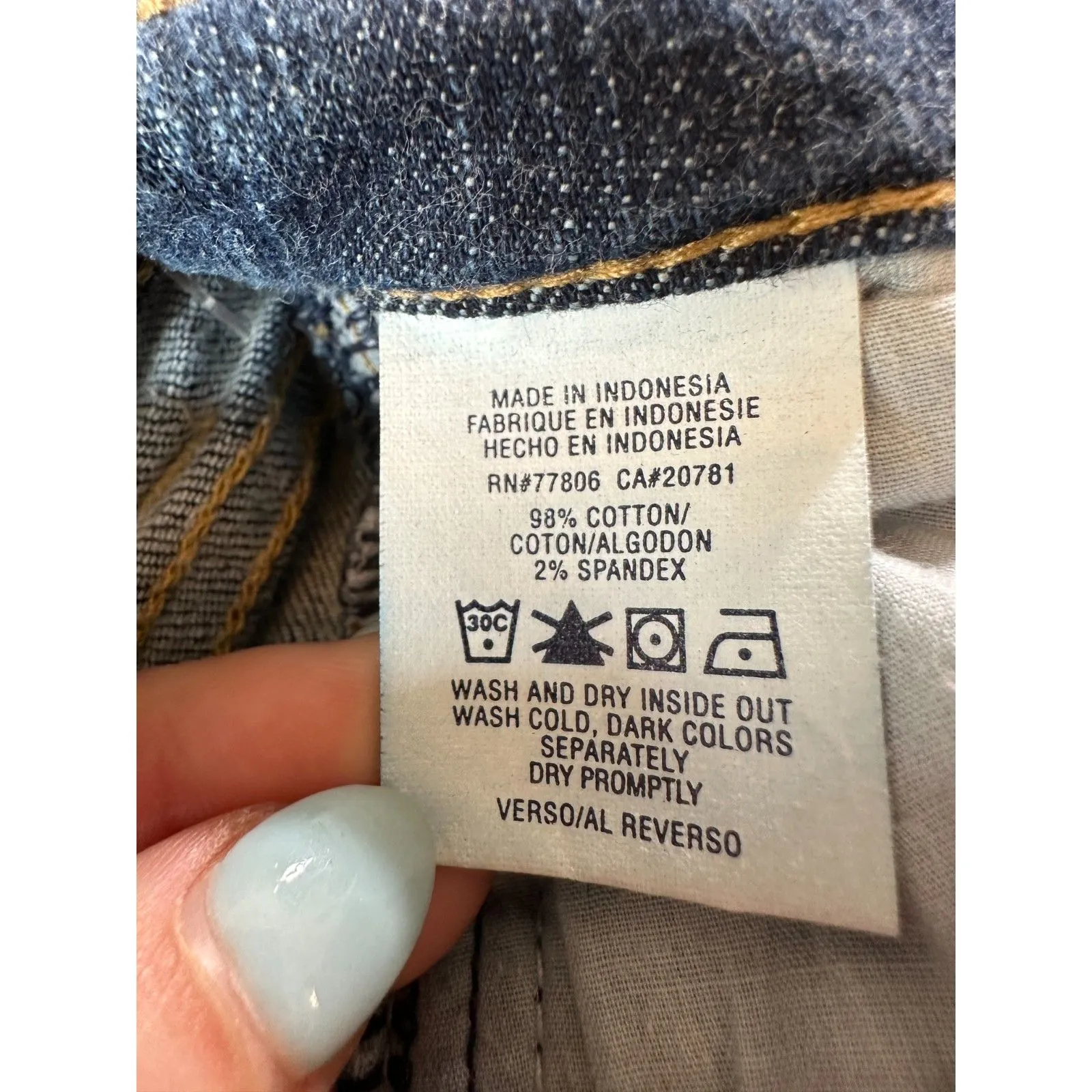 y2k TOMMY JEANS Tommy Hilfiger Low Rise Classic Jeans Size 5 - Image 7