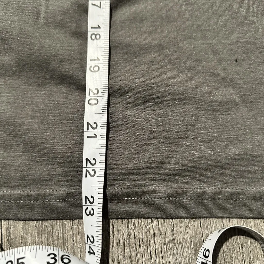 Spyder T Shirt Top Womens light grey small cotton sport gym streetwear active - Image 5