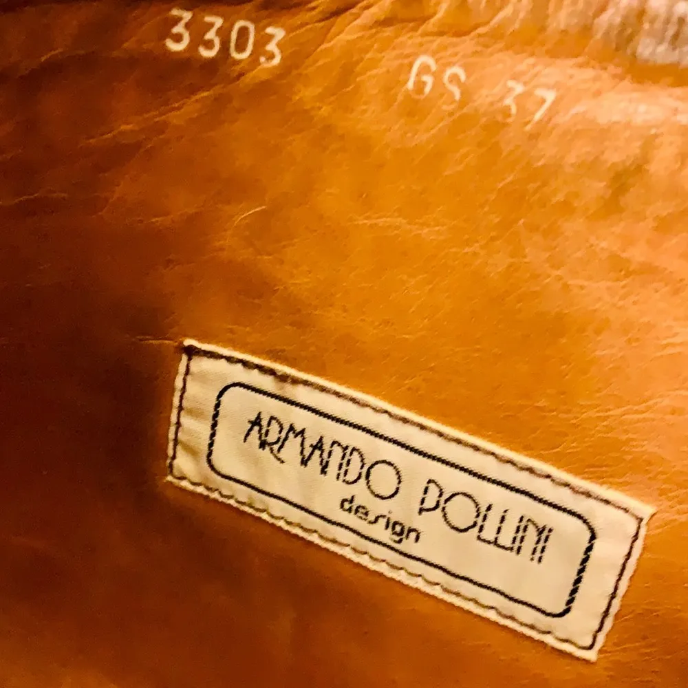 Black and brown crocodile print leather riding boots. VGUC Size 7 - Image 11