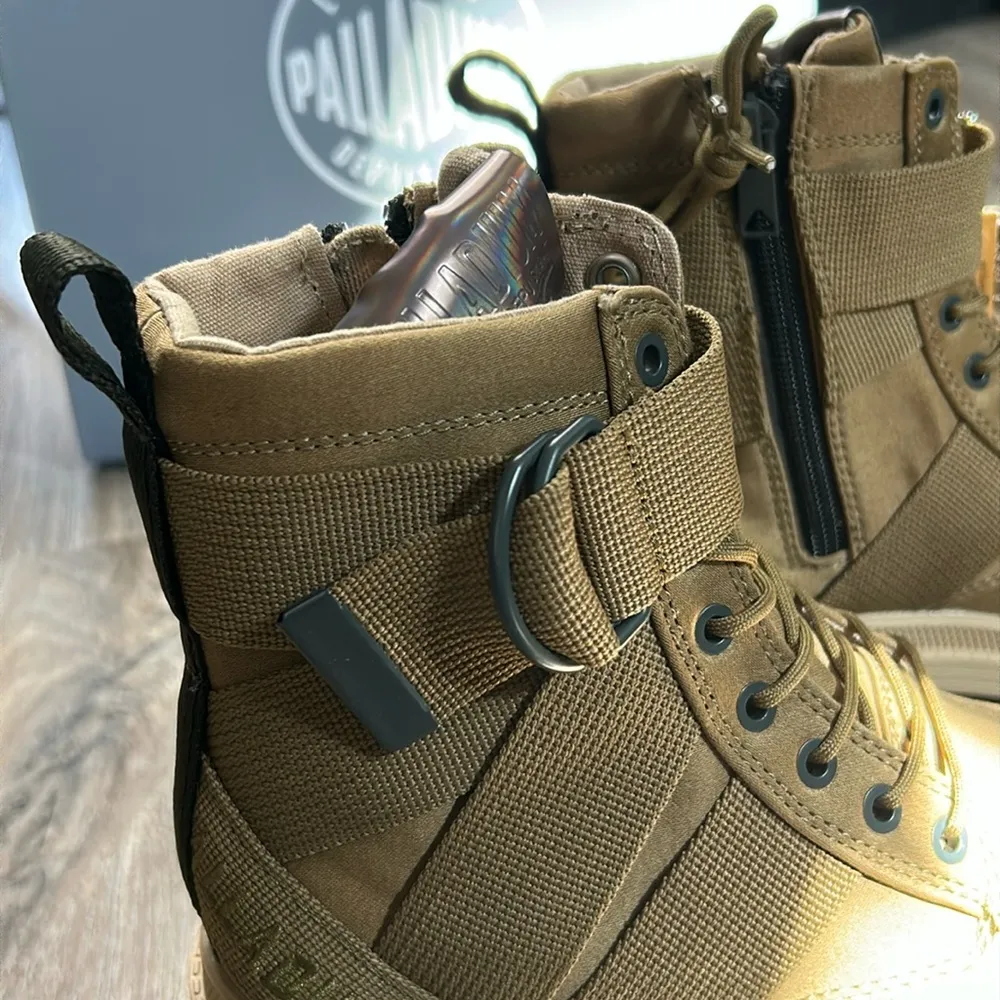 Palladium Pallabase Tact S TC Hi Top Boots Size Women 5 - Image 15