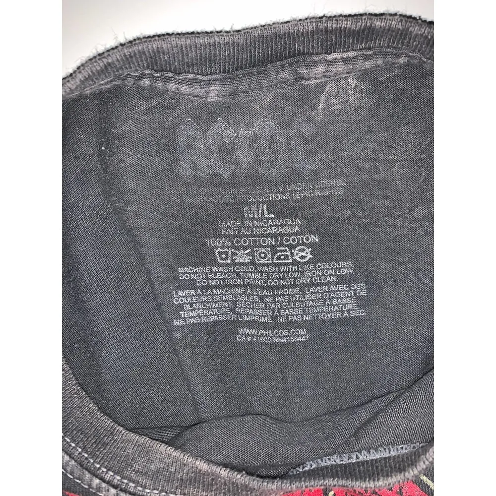 Band Angus Young Tee Shirt - Gray - Image 4