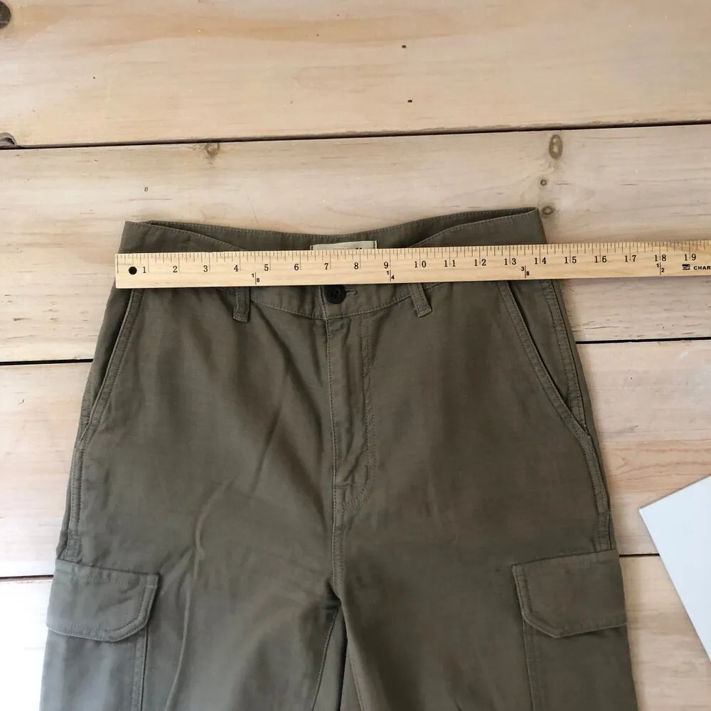 Madewell NWOT Women's High Rise Cargo Fatigue Joggers Size 26 - Image 7