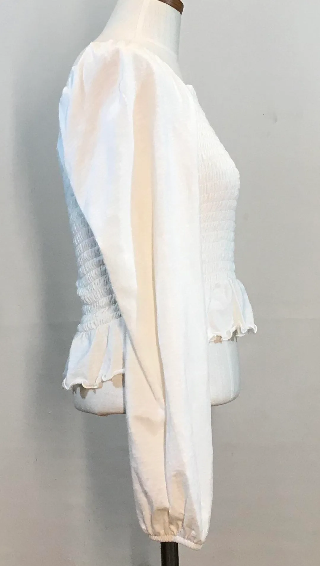 Arizona Jean Co. Juniors Square Neck Crop Top  - Image 2