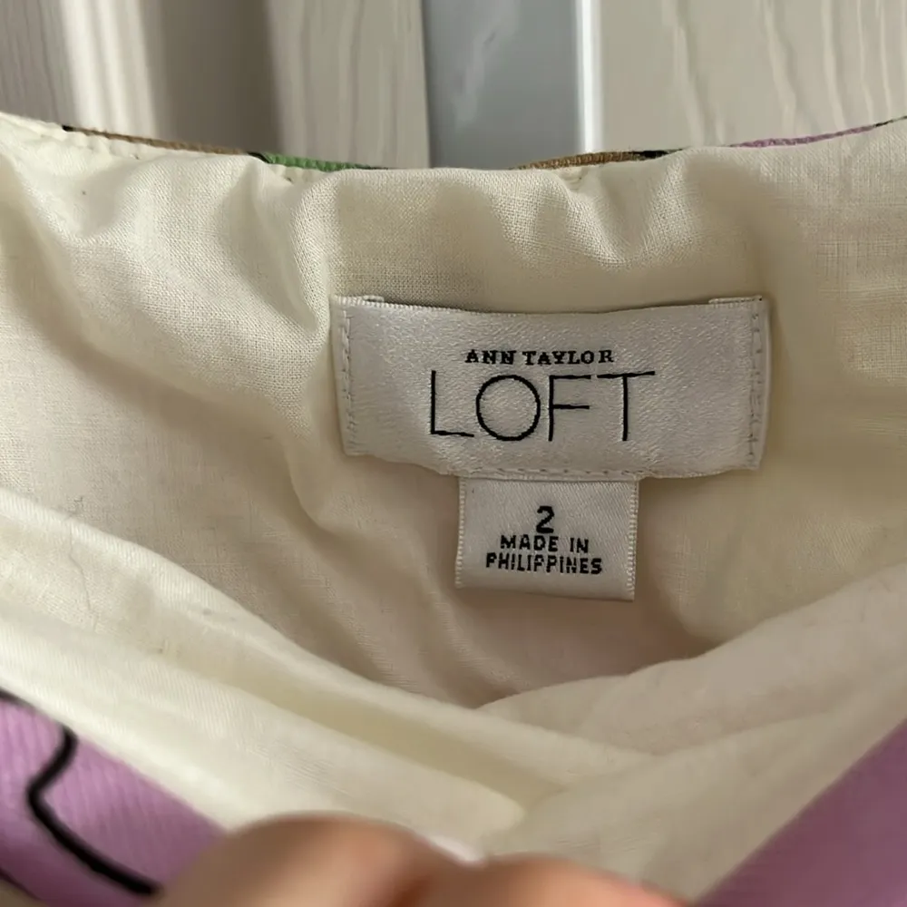 COPY - Loft Preppy Floral Tube Hamptons Dress Size 2 New - Image 3