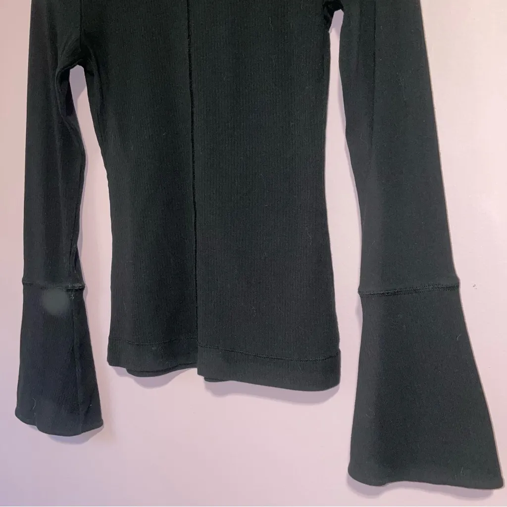 Intimately Free People Sydney Layering Top Women S Ribbed Bell Sleeve Turtleneck - Image 6