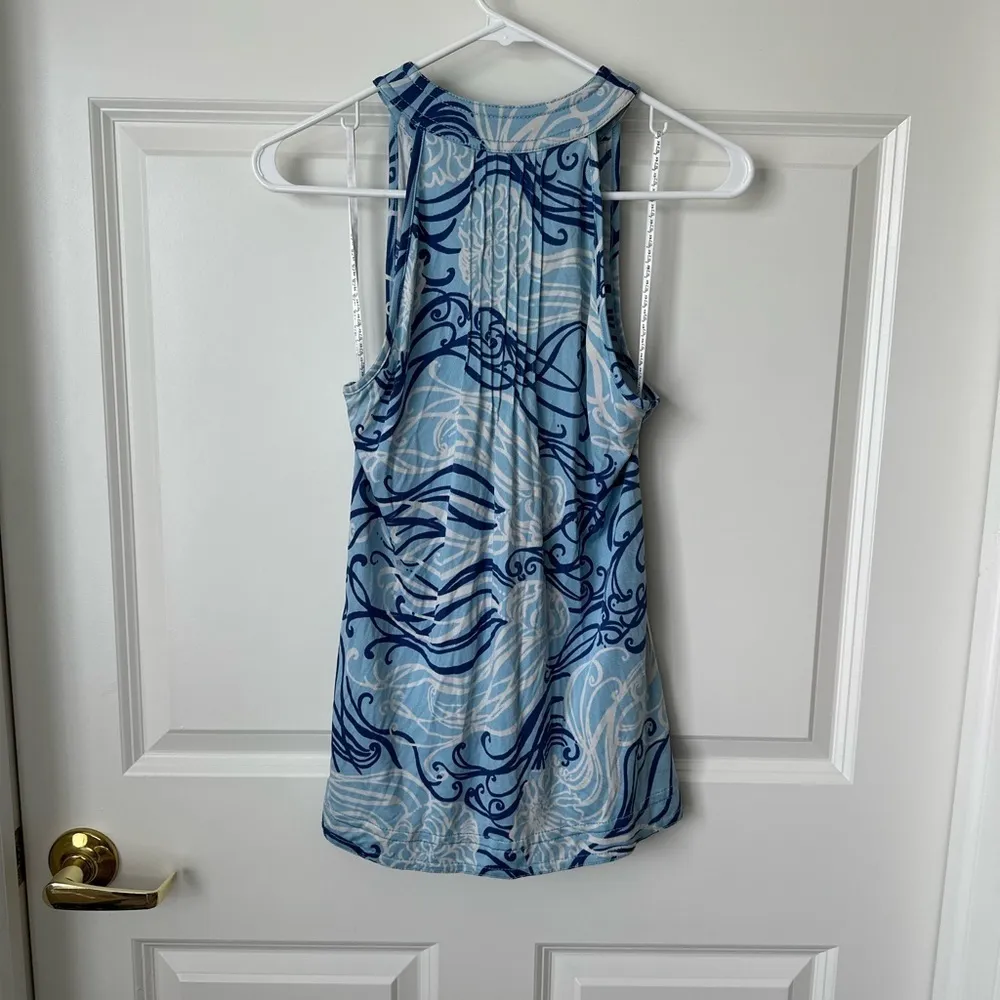 Lilly Pulitzer Jelly Fish Pattern Tank Top Size S - Image 2