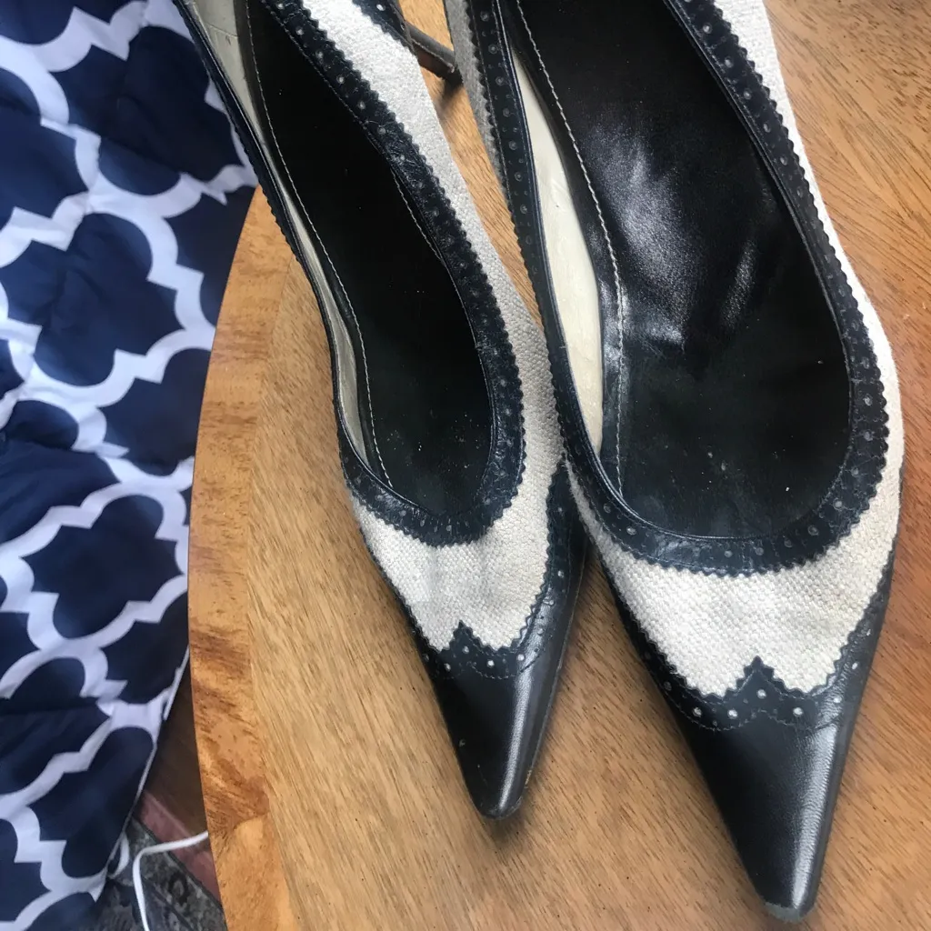 Coach Kitten Heels, Size 8/9 - Image 2