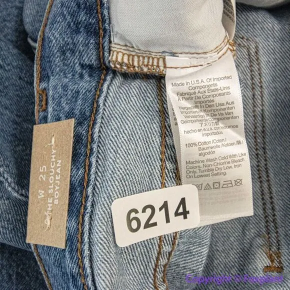 NEW‎ Madewell The Slouchy Boyjean Rosewell Wash, 25 - Image 16