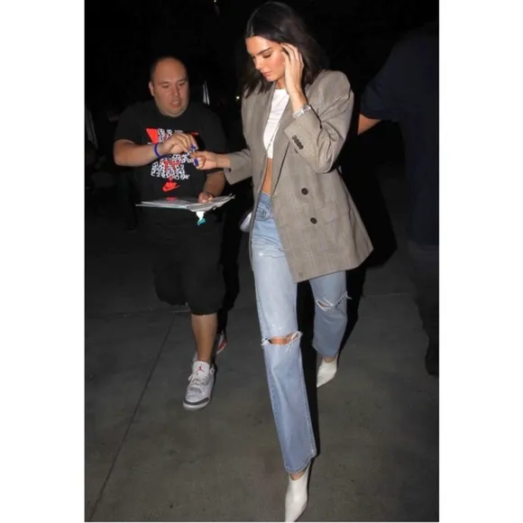 RE/DONE  x Levi’s Distressed Knee Rip Jeans - Image 2