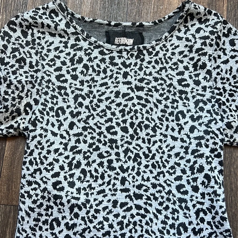 Reformation Leopard Dress - Image 2