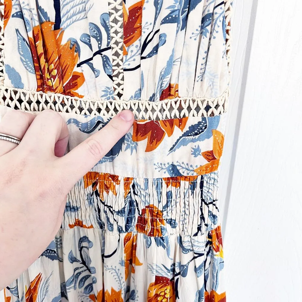 Abel the Label Vienna Floral  Print Maxi Dress - Image 3