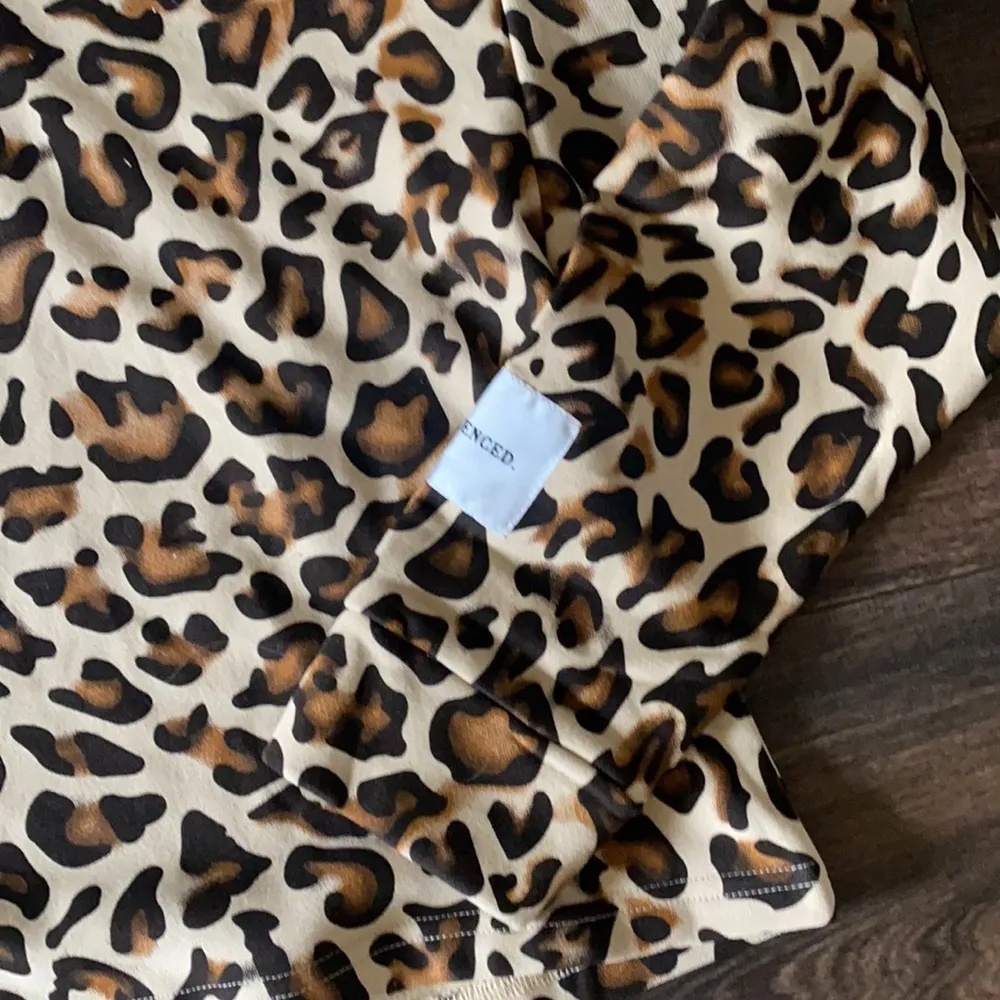 SASHA. Leopard Print Hoodie Size 4 - Image 3