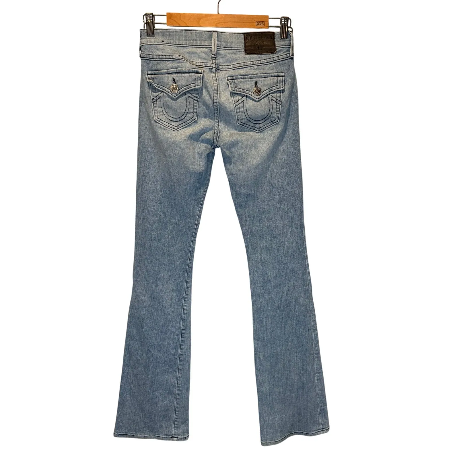 True Religion Becca Mid-Rise Bootcut Jeans - size 25 - Image 5