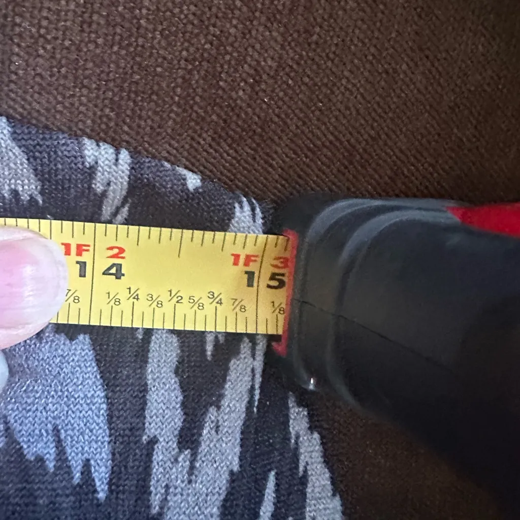 COLDWATER CREEK Black Gray Blue & Cream. Animal Print Dress 3/4th Sleeves Sz 8 - Image 13